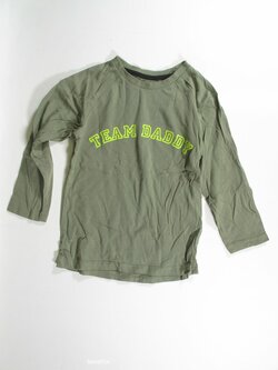 Triko dl.rukáv pro kluky zelené  secondhand