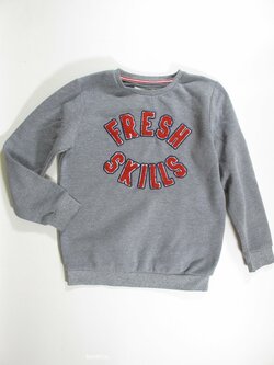 Šedá mikina pro kluky secondhhand Šedá mikina pro kluky secondhhand