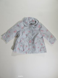 Šustáková bunda s kytkami secondhand Šustáková bunda s kytkami secondhand