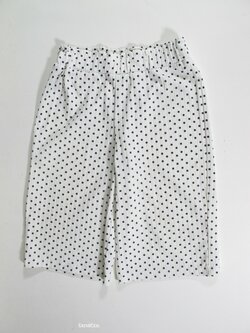 Letní kalhoty s puntíkem secondhand Letní kalhoty s puntíkem secondhand