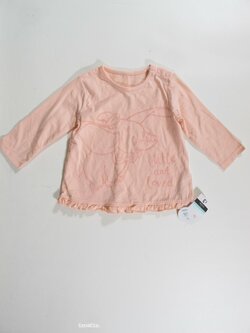 Triko dl.rukáv pro holky růžové outlet Triko dl.rukáv pro holky růžové outlet