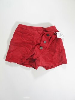 Manžestrové kratasy pro holky červené outlet Manžestrové kratasy pro holky červené outlet