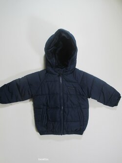 Modrá bunda pro kluky přechodová secondhand Modrá bunda pro kluky přechodová secondhand