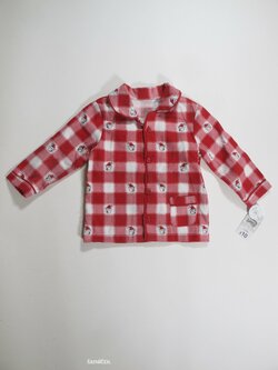 Vršek od pyžama kostkovaný vánoční outlet Vršek od pyžama kostkovaný vánoční outlet