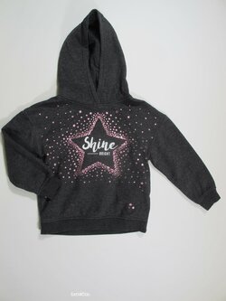 Šedá mikina pro holky secondhand Šedá mikina pro holky secondhand