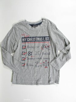 Triko dl.rukáv pro kluky šedé secondhand Triko dl.rukáv pro kluky šedé secondhand