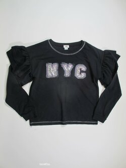 Šedá mikina pro holky, crop secondahnd Šedá mikina pro holky, crop secondahnd