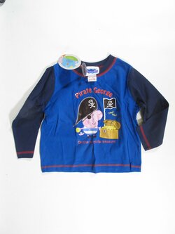 Triko dl.rukáv pro kluky modré outlet Triko dl.rukáv pro kluky modré outlet