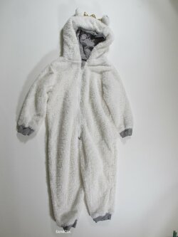 Fleesový overal pro holky s oušky secondhand Fleesový overal pro holky s oušky secondhand