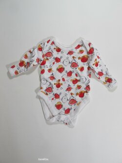 Body   pro děti dl rukáv  s ptáčky  secondhand 