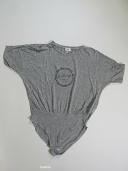 Triko -body pro holky šedé Triko -body pro holky šedé