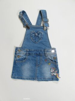 Džínové šaty pro holky secondhnad Džínové šaty pro holky secondhnad