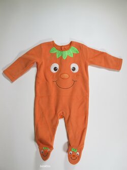 Fleesové dupačky oranžové secondhand