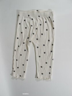 Elastáky pro holky  s puntíkem  secondhand