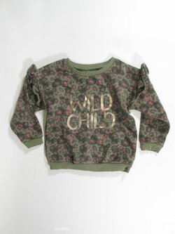 Vzorovaná mikina pro holky secondhand Vzorovaná mikina pro holky secondhand