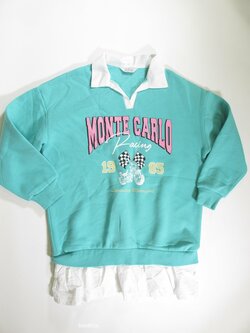 Mikina pro holky zelená secondhand Mikina pro holky zelená secondhand