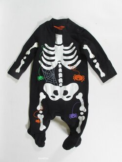 Kostým na karneval kostlivec secondhand Kostým na karneval kostlivec secondhand