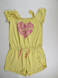Letní overal žlutý   secondhand