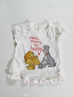 Triko pro holky bílé secondhand Triko pro holky bílé secondhand