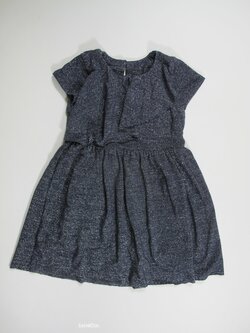 Modro stříbrné šaty pro holky  secondhand