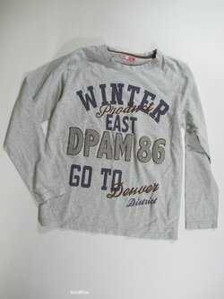 Triko dl.rukáv pro kluky šedé secondhand Triko dl.rukáv pro kluky šedé secondhand