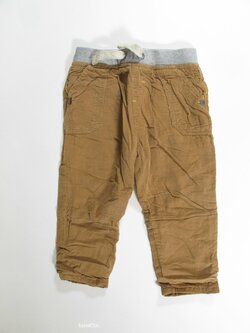 Manžestrové kalhoty pro kluky hnědé secondhand Manžestrové kalhoty pro kluky hnědé secondhand