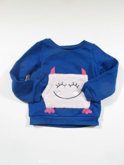 Modrá mikina s obrázkem pro holky secondhand Modrá mikina s obrázkem pro holky secondhand