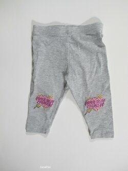 Elastáky pro holky šedé secondhand