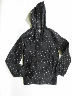Šustáková puntíkovaná bunda pro holky secondhand Šustáková puntíkovaná bunda pro holky secondhand