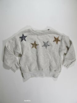 Šedá mikina pro holky secondhand Šedá mikina pro holky secondhand