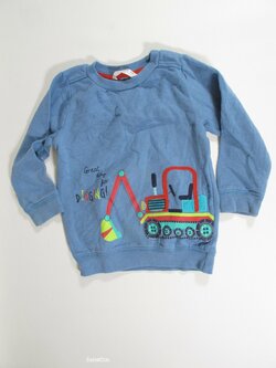 Modrá slabší mikina pro kluky secondhand Modrá slabší mikina pro kluky secondhand