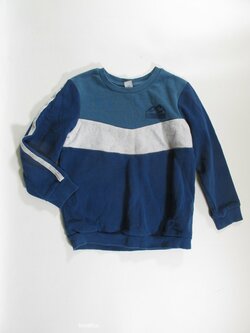 Modro šedá mikina pro kluky secondhand Modro šedá mikina pro kluky secondhand