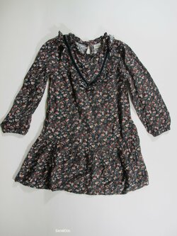 Kytkované šaty pro holky dl rukáv secondhand Kytkované šaty pro holky dl rukáv secondhand