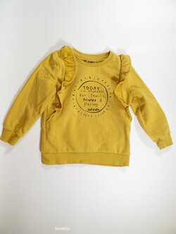 MIkina pro holky okrová secondhand MIkina pro holky okrová secondhand