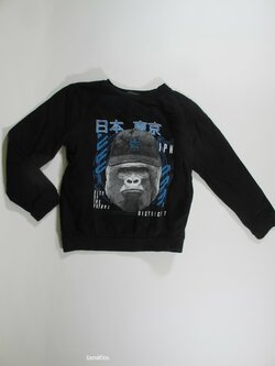 Mikina šedo černá pro kluky secondhand