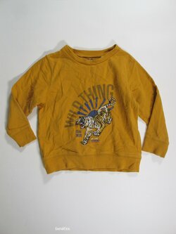 Mikina pro kluky okrová secondhand Mikina pro kluky okrová secondhand