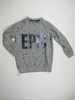 Šedá mikina pro kluky secondhand