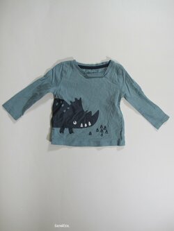 Triko dl.rukáv pro kluky zelené secondhand