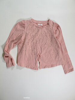 Triko dl.rukáv růžové pro holky secondhand Triko dl.rukáv růžové pro holky secondhand