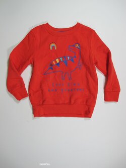 Mikina pro kluky červená secondhand Mikina pro kluky červená secondhand