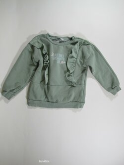 Mikina zelená pro holky secondhand