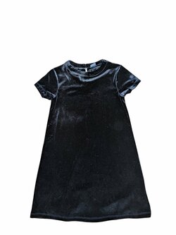 Černé semišové šaty secondhand