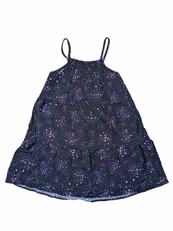 Černé šaty na ramínkách s hvězdami outlet Černé šaty na ramínkách s hvězdami outlet