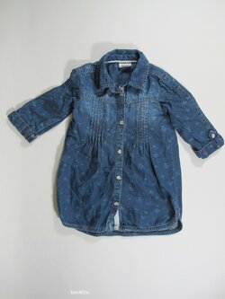 Modrá džíová košile pro holky  secondhand