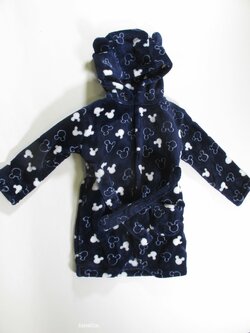 Modrý župan mickey pro kluky secondhand Modrý župan mickey pro kluky secondhand