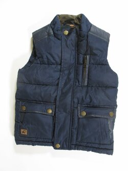 Modrá vesta pro kluky secondhand Modrá vesta pro kluky secondhand