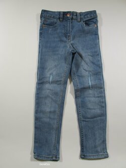 Džínové kalhoty pro holky modré secondhand Džínové kalhoty pro holky modré secondhand