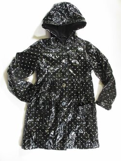 Pogumovaná hvězdičková bunda pro holky secondhand Pogumovaná hvězdičková bunda pro holky secondhand