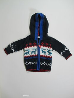 Modrý svetr pro kluky secondhand Modrý svetr pro kluky secondhand