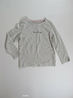 Triko dl.rukáv pro holky šedé secondhand Triko dl.rukáv pro holky šedé secondhand